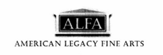 ALFA AMERICAN LEGACY FINE ARTS logo