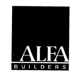 ALFA BUILDERS logo
