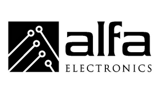 ALFA ELECTRONICS logo