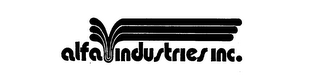 ALFA INDUSTRIES INC. logo