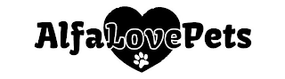 ALFA LOVE PETS logo