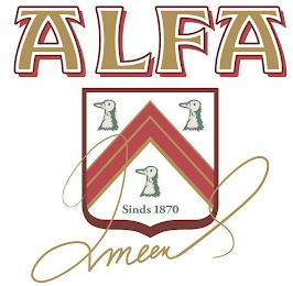 ALFA SINDS 1870 MEENS logo