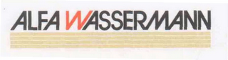 ALFA WASSERMANN logo
