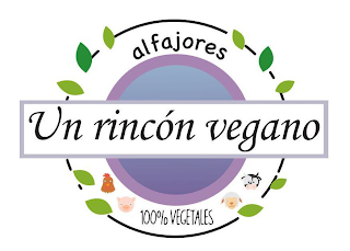 ALFAJORES UN RINCÓN VEGANO 100% VEGETALES logo