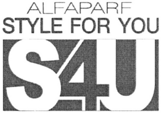 ALFAPARF STYLE FOR YOU S4U logo