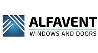 ALFAVENT WINDOWS AND DOORS logo