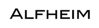 ALFHEIM logo
