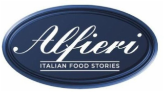 ALFIERI ITALIAN FOOD STORIES logo