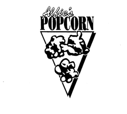 ALFIE'S POPCORN logo