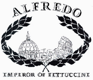 ALFREDO EMPEROR OF FETTUCCINE logo