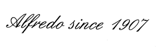 ALFREDO SINCE 1907 logo