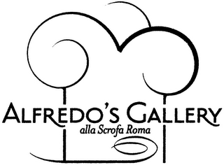 ALFREDO'S GALLERY ALLA SCROFA ROMA logo