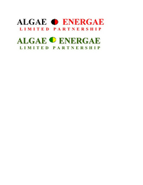 ALGAE ENERGAE LIMITED PARTNERSHIP ALGAE ENERGAE LIMITED PARTNERSHIP logo