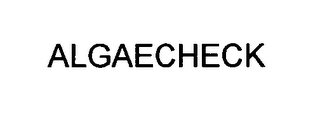 ALGAECHECK logo