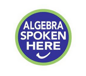 ALGEBRA SPOKEN HERE logo