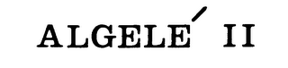 ALGELE II logo