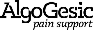 ALGOGESIC PAIN SUPPORT logo