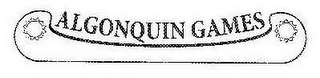 ALGONQUIN GAMES logo