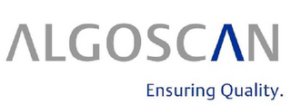 ALGOSCAN ENSURING QUALITY. logo