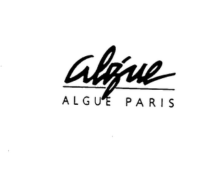 ALGUE ALGUE PARIS logo