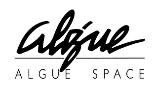 ALGUE ALGUE SPACE logo
