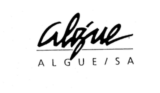 ALGUE ALGUE/SA logo