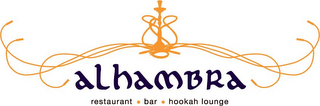 ALHAMBRA RESTAURANT BAR HOOKAH LOUNGE logo