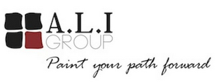 A.L.I GROUP PAINT YOUR PATH FORWARD logo