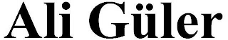 ALI GÜLER logo