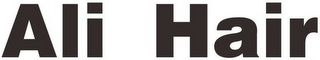 ALI HAIR logo
