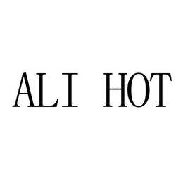 ALI HOT logo