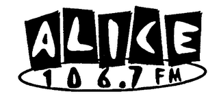 ALICE 106.7 FM logo