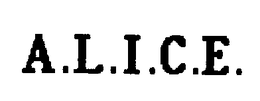 A.L.I.C.E. logo