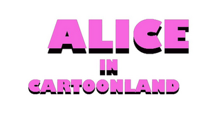 ALICE IN CARTOONLAND logo