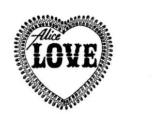 ALICE LOVE logo
