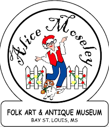 ALICE MOSELEY FOLK ART & ANTIQUE MUSEUM BAY ST. LOUIS, MS logo