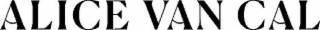 ALICE VAN CAL logo