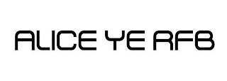 ALICE YE RFB logo