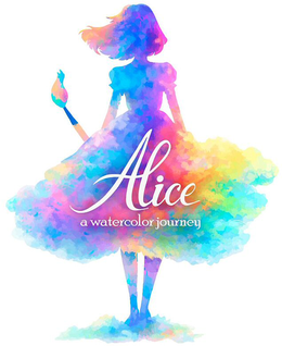 ALICE а WATERCOLOR JOURNEY logo