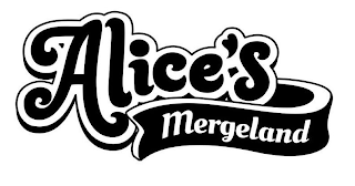 ALICE'S MERGELAND logo