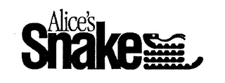 ALICE'S SNAKE logo