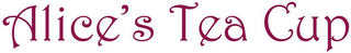 ALICE'S TEA CUP logo