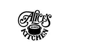 ALICE'S WONDERFUL KITCHEN logo