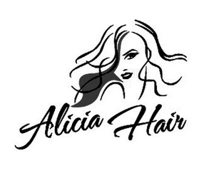 ALICIA HAIR logo