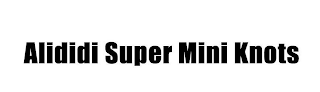 ALIDIDI SUPER MINI KNOTS logo