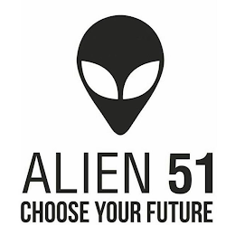 ALIEN 51 CHOOSE YOUR FUTURE logo