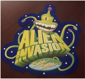 ALIEN INVASION SPLISH SPLASH logo