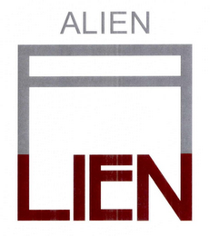 ALIEN LIEN A logo