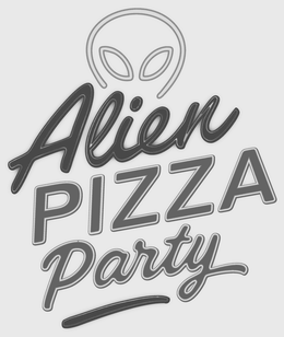 ALIEN PIZZA PARTY logo