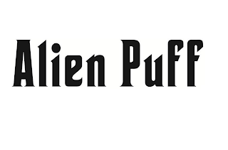 ALIEN PUFF logo